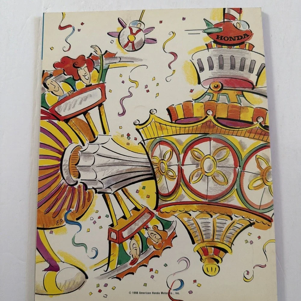 109th Tournament Of Roses Parade Official 1998 Program Carol Burnett